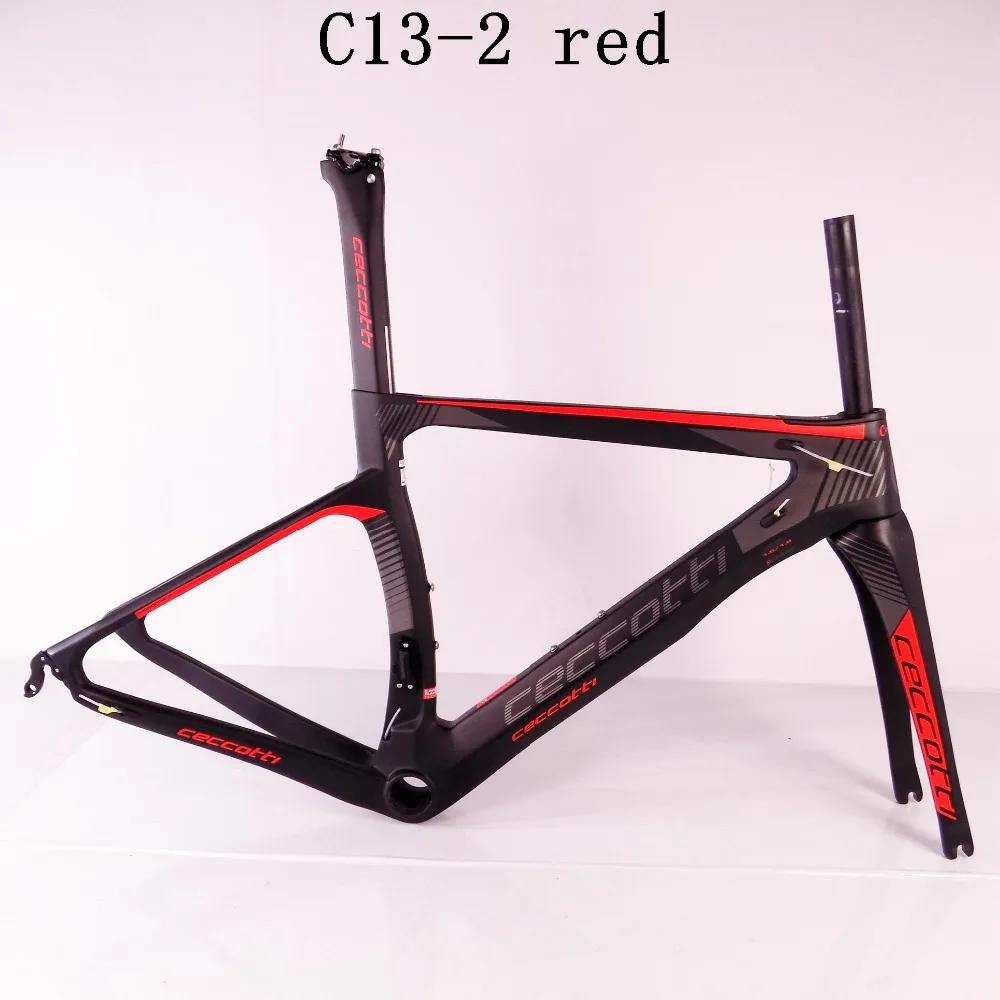 Ceccotti C13 2 красный Toray (торэй) T1100 раме велосипеда PF30/BSA/BB30 di2 и механический китайские