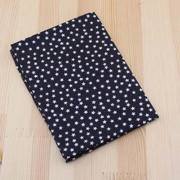 Новые товары! Черная хлопчатобумажная ткань Тильда стеганая Лоскутная Ткань