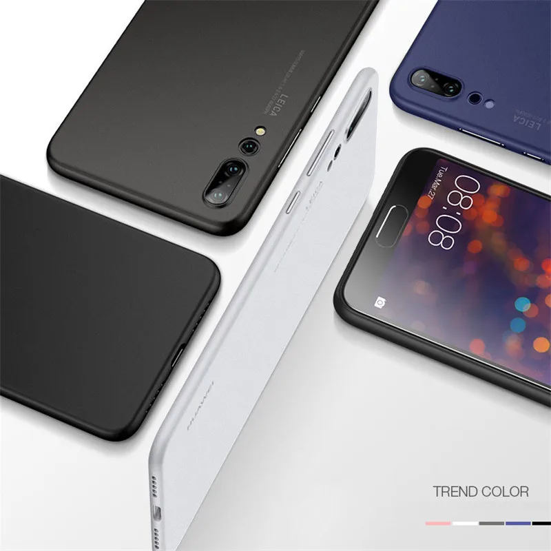 Для huawei P20 Pro Ультратонкий матовый телефон случае для PP Материал защитный