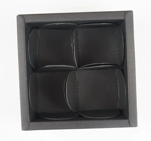 box and inside paper 8,9*8,9*3,5 см сердце любовь 10 Набор шоколадная бумажная коробка День Святого Валентина Рождество День рождения подарки упаковка коробки для хранения использования - Цвет: box and inside paper