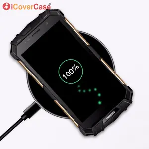 wireless charger for doogee s60 s70 s90 fast charging pad fashion phone accessory case for doogee s60 lite qi wireless charger free global shipping