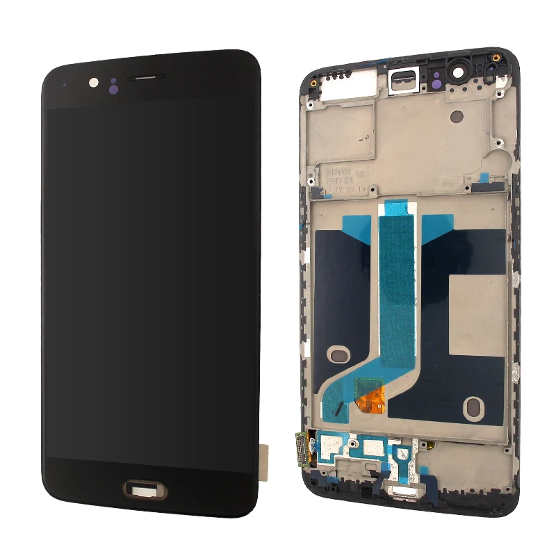 Сменный OLED экран для oneplus 5 дигитайзер сенсорного экрана с рамкой в сборе и клей