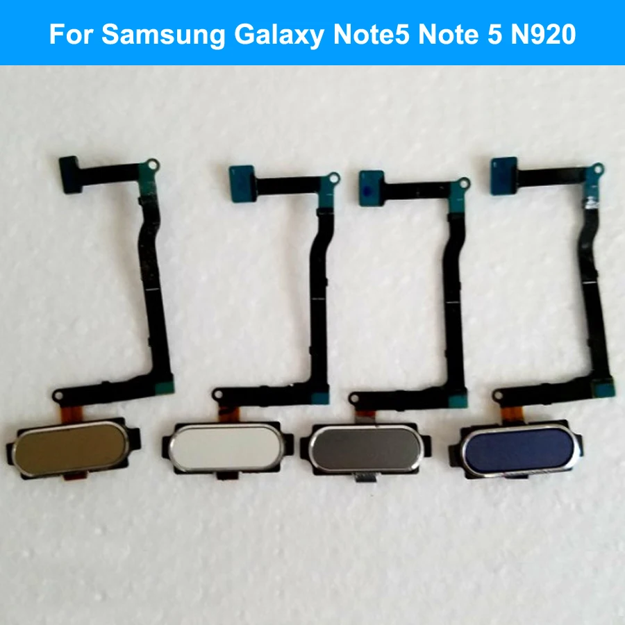 Отпечаток пальца кнопка отпечатка сенсор гибкий кабель для Samsung Galaxy Note5 Note 5 N920 N920F