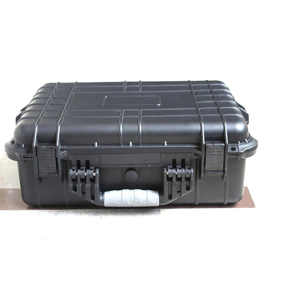 SQ 5019 Inner size 468*355*193 mm Easy carrying waterproof plastic tool box with pick pluck foam