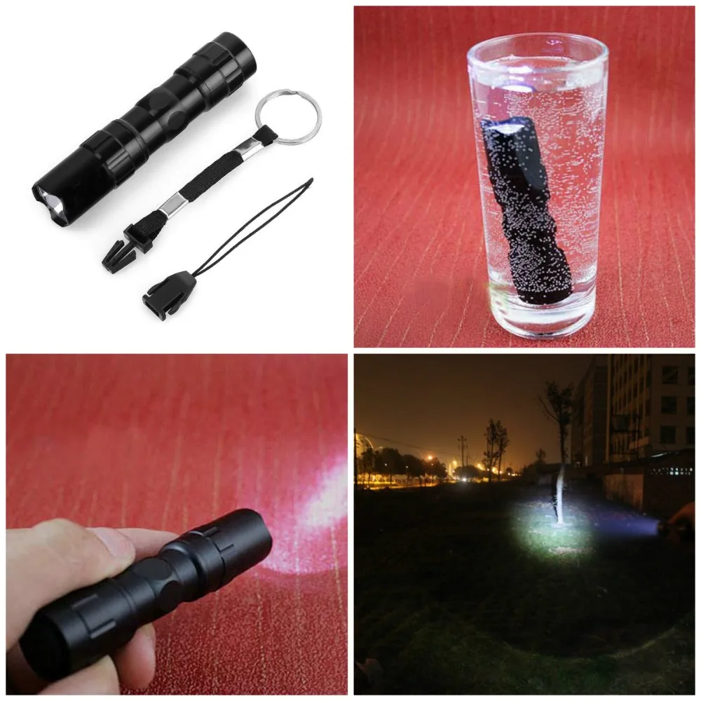 Умный мини фонарик с 1 простым режимом фонариков Электрический фонарь лампа без