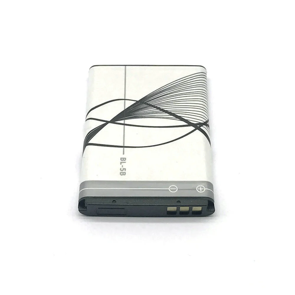 BL-5B BL 5B BL5B Bateira замена мобильного батареи мобильного телефона для Nokia N80 N83 6120 6021 5300 5208 5140 6020