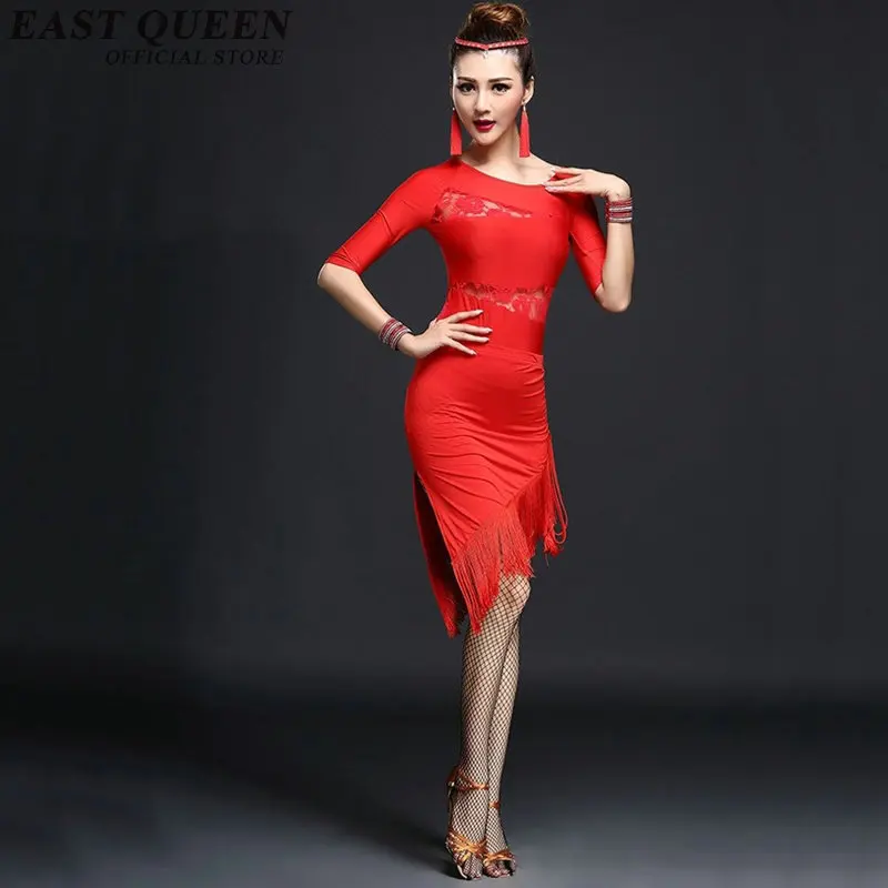 Платье для латинских танцев цельный костюм женщин сексуальное платье сальсы