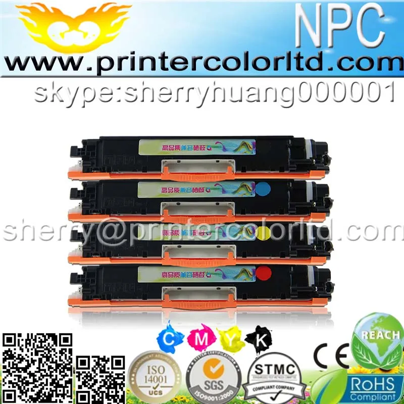 Цветной тонер-картридж 130A для hp Color LaserJet Pro MFP M176n M176 M177fw CF350A CF351A CF352A CF353A цветной