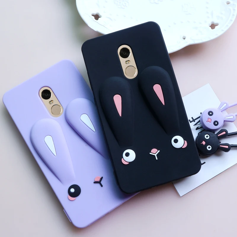 Милый цветной чехол с принтом для Xiaomi Mi5 Mi5S Mi6 Redmi Note 4X 4 3 Pro 4A мягкая задняя крышка