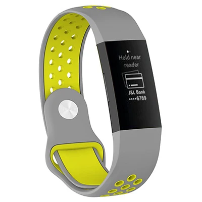 11 Цветной браслет для Fitbit Charge 3, спортивный силиконовый ремешок на запястье, подходит для bit Charge 2, умный Браслет, умные аксессуары - Цвет: 11