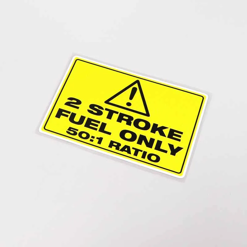 YJZT 14CM*9CM Funny 2 Stroke Fuel Only PVC Car Sticker Decals Car-styling Accessories 13-0364 | Автомобили и мотоциклы