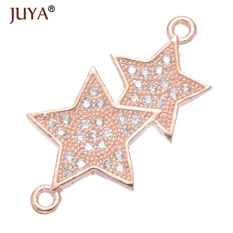 rose gold 4 pcs Стразы с кристаллами, Круглый соединитель Karma Infinity, сделай сам, браслет, серьги, фурнитура, круглые соединители для изготовления ювелирных изделий, 4 шт - Цвет: rose gold 4 pcs