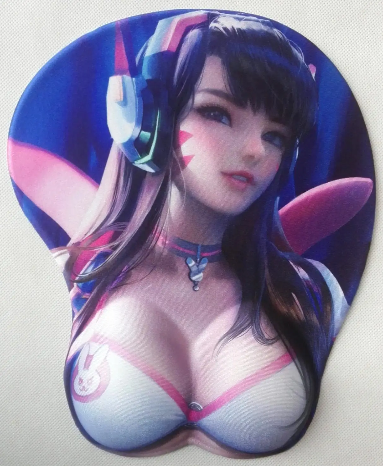 Японский аниме силиконовый 3d коврик для мыши напульсники из лайкры креативные