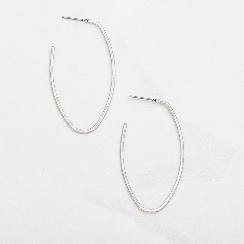 Женские Новые простые из цинкового сплава с геометрическим рисунком висячие