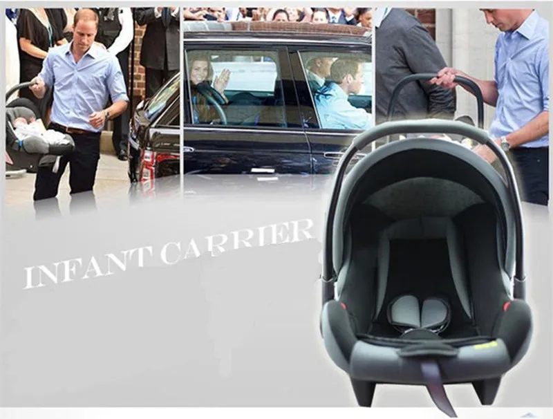 

Baby Basket-Style Car Safety Seat Newborn Babes Child Portable Car Cradle Carriages