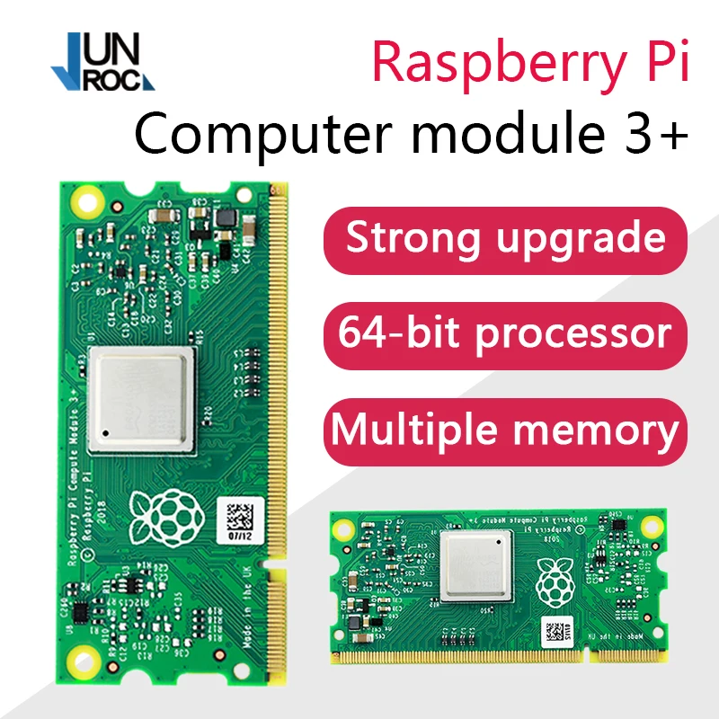 Waveshare Compute Module IO Board Plus, композитная коммутационная плата для разработки с Raspberry Pi CM3/CM3L/CM3+/CM3+ L