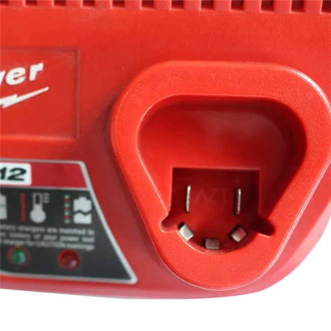AC220-240V литий-ионное зарядное устройство для Milwaukee M12 N12 вход выход 12 В 10,8 В 48-59-2401 48-11-2402 электроинструменты
