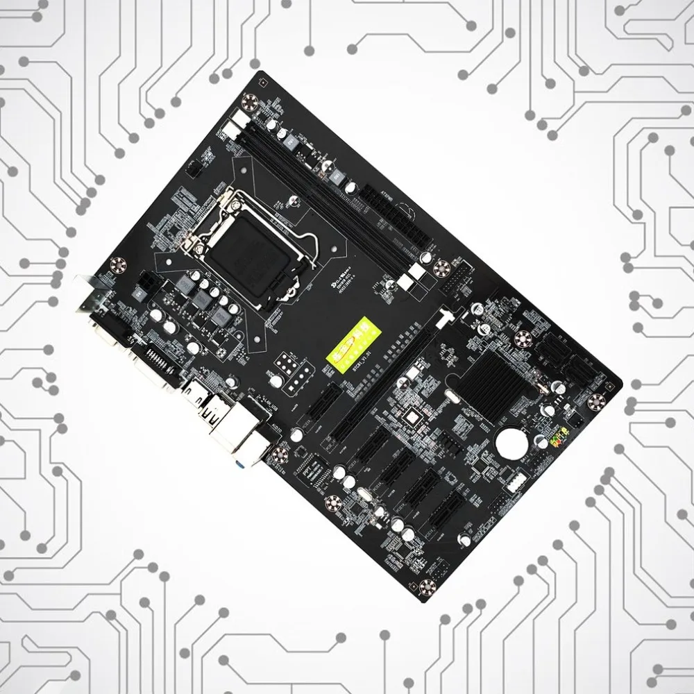 H81 PRO BTC материнская плата 6-GPU Ферма для майнинга LGA1150 Процессор DDR3 Тип памяти высокого Скорость USB3.0 Порты компьютер PC материнская плата
