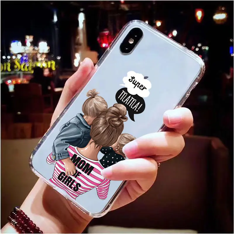 Силиконовые ТПУ чехлы для телефонов Samsung S8 S9 S10 Plus Lite материнская любовь мягкий