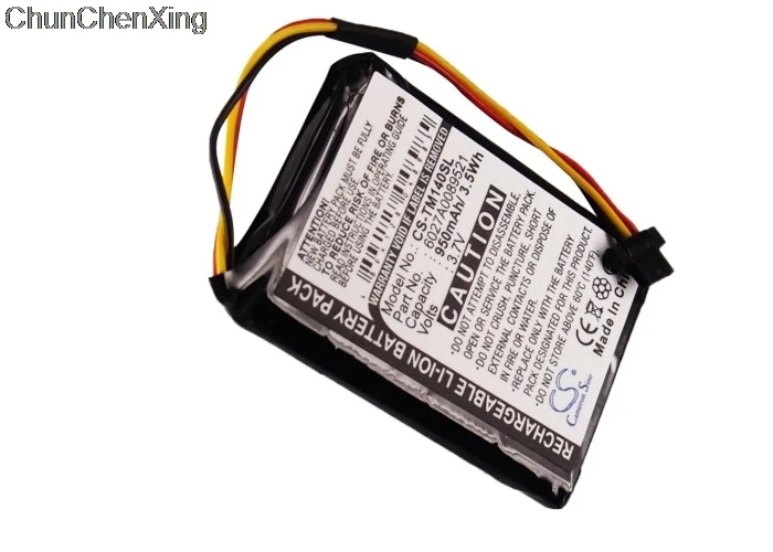 Аккумулятор Cameron Sino 950 мАч 6027A0089521 VF6D VF6S для TomTom 1EK0.052.02 4EK0.001.02 Go 500 600 One 140 140S