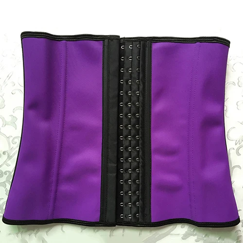 Для женщин латекса талии Cincher Тренер Корсет Underbust Средства ухода за кожей Shaper