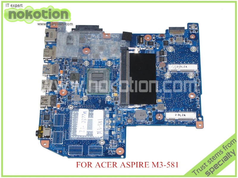NOKOTION NBRY811007 NB.RY811.007 JM50 для acer aspire M3-581 материнская плата ноутбука core i3-2377M DDR3 |