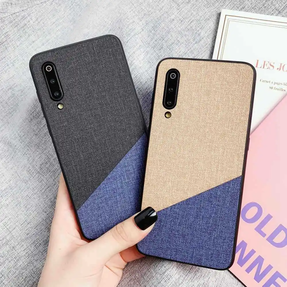 KISSCASE Luxury Cloth Texture Soft TPU Case For Xiaomi Mi 9T Redmi K20 Pro Note 5 6 7 6A 7A Global Version Cases |