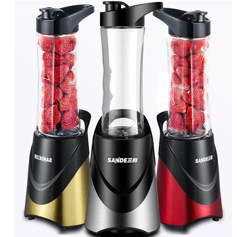 Многофункциональные двойные чашки соковыжималка миксер Съемная для фруктов