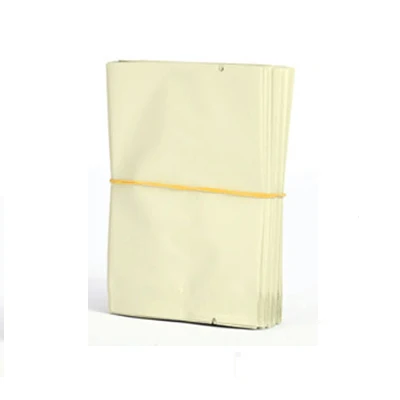 Ivory Tea Bags 9,5x6 см(3.7x2.4in) для индивидуального чаепития Упаковочные пакеты из алюминиевой фольги тепловой герметик небольшой открытый верх посылка сумка мешок 100 шт./лот - Цвет: Ivory Tea Bags