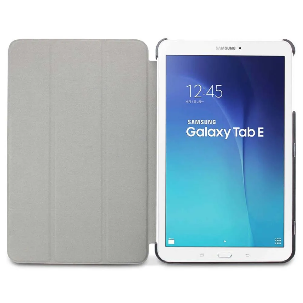 Чехол для Samsung Tab E 9 6 Тонкий Магнитный умный чехол из искусственной кожи № T561 T565 с