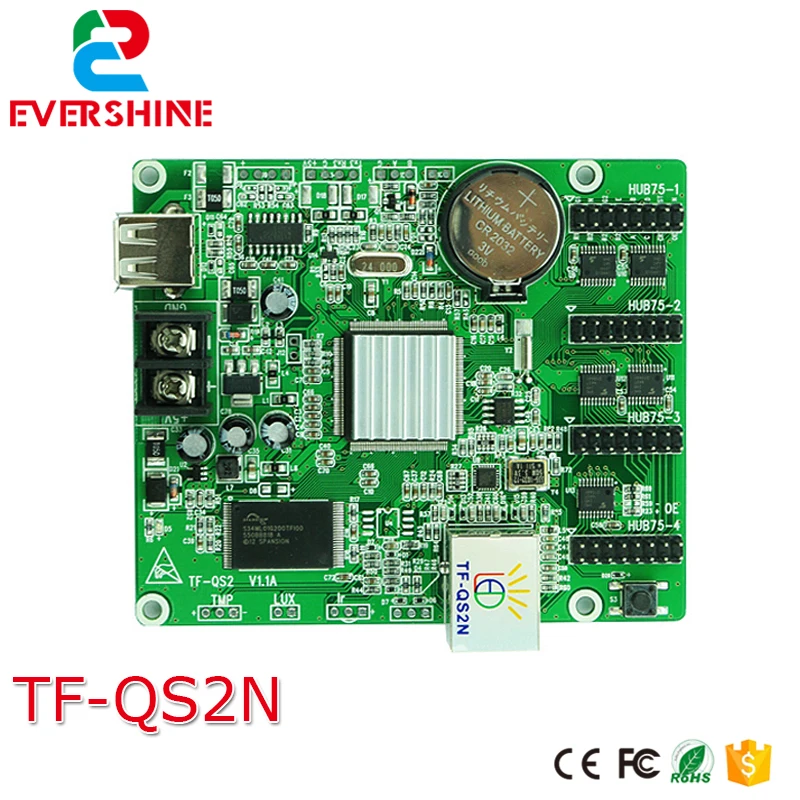 USB + сетевой порт светодиодный контроллер с большим экраном 256x128 пикселей 512x64 4 *