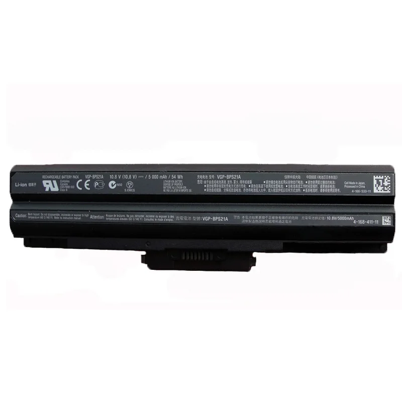 7XINbox 54Wh 10 8 V натуральная VGP-BPS21A VGP-BPS13 VGP-BPS13S VGP-BPL13 Аккумулятор для ноутбука Sony Vaio