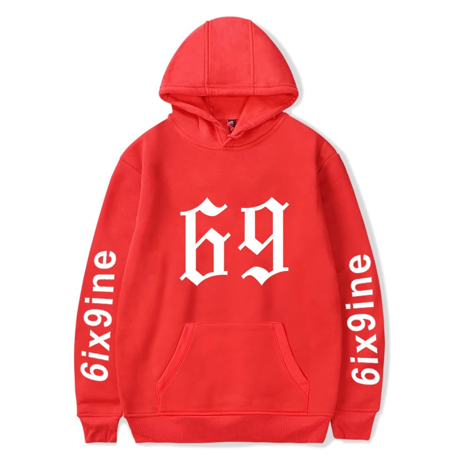 6ix9ine мужские толстовки с принтом/Женская популярная одежда 2019 Harajuku Повседневная