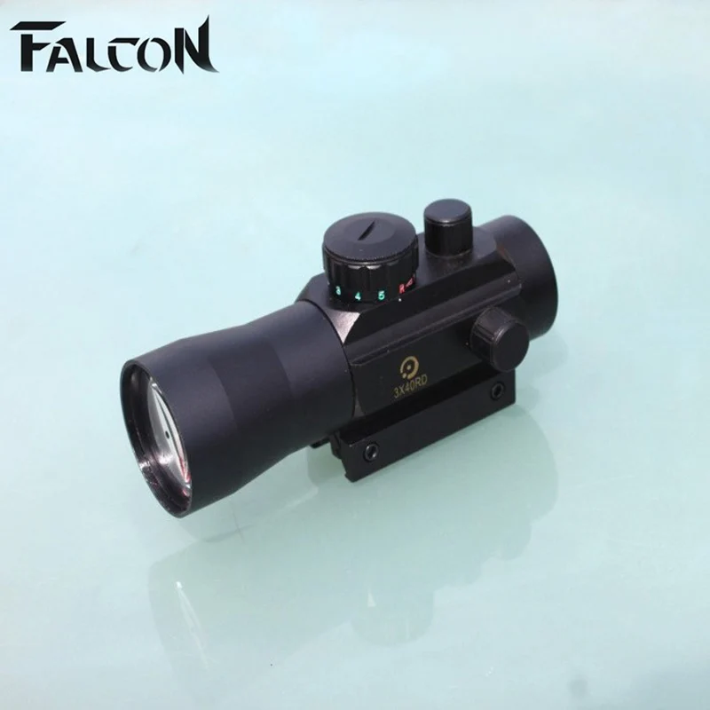 Новинка 2017 голографический 3 кратное увеличение 3x40 Красная Зеленая точка