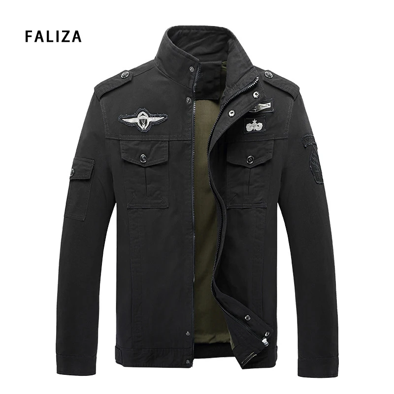 FALIZA новинка зимняя мужская куртка-бомбер военные армейские куртки Jaqueta Masculina