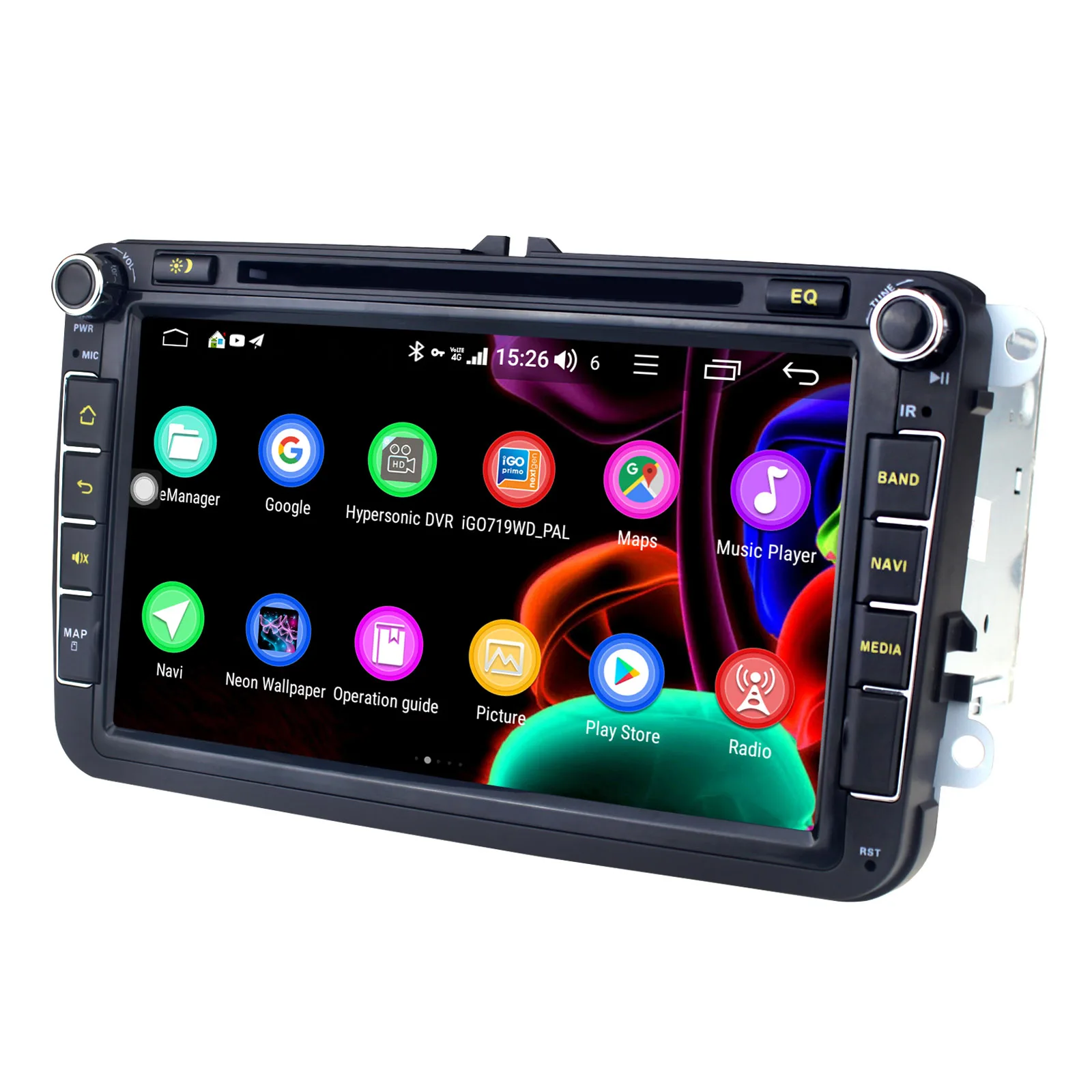 Радуясь 2 din Автомобильный Радио плеер 8 gps-навигатор 4 ГБ Android 1 Поддержка 3g/4G для
