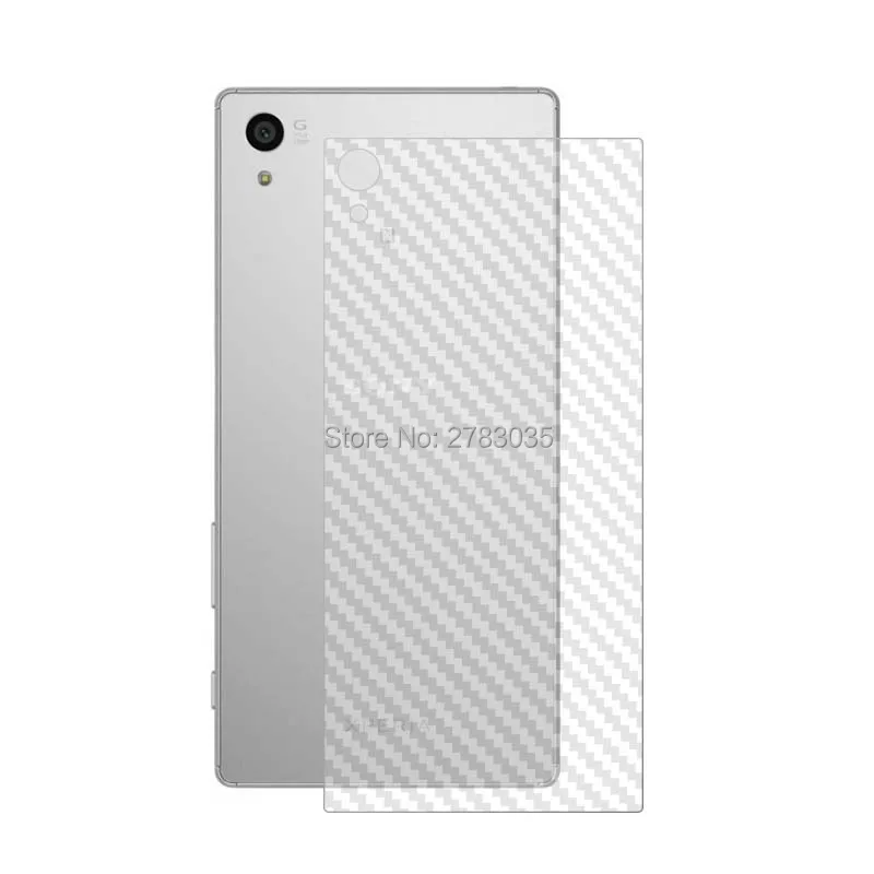 Для Sony Xperia Z5 5 2 дюйма 1 комплект = мягкая задняя пленка из углеродного волокна +