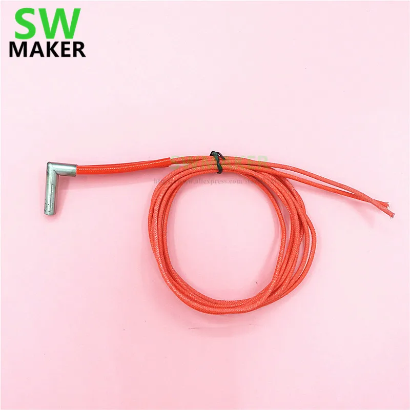 

2pcs Ceramic Cartridge Heater- Right Angle 12V 40W 24V 40W Heating Element 3D Printer parts