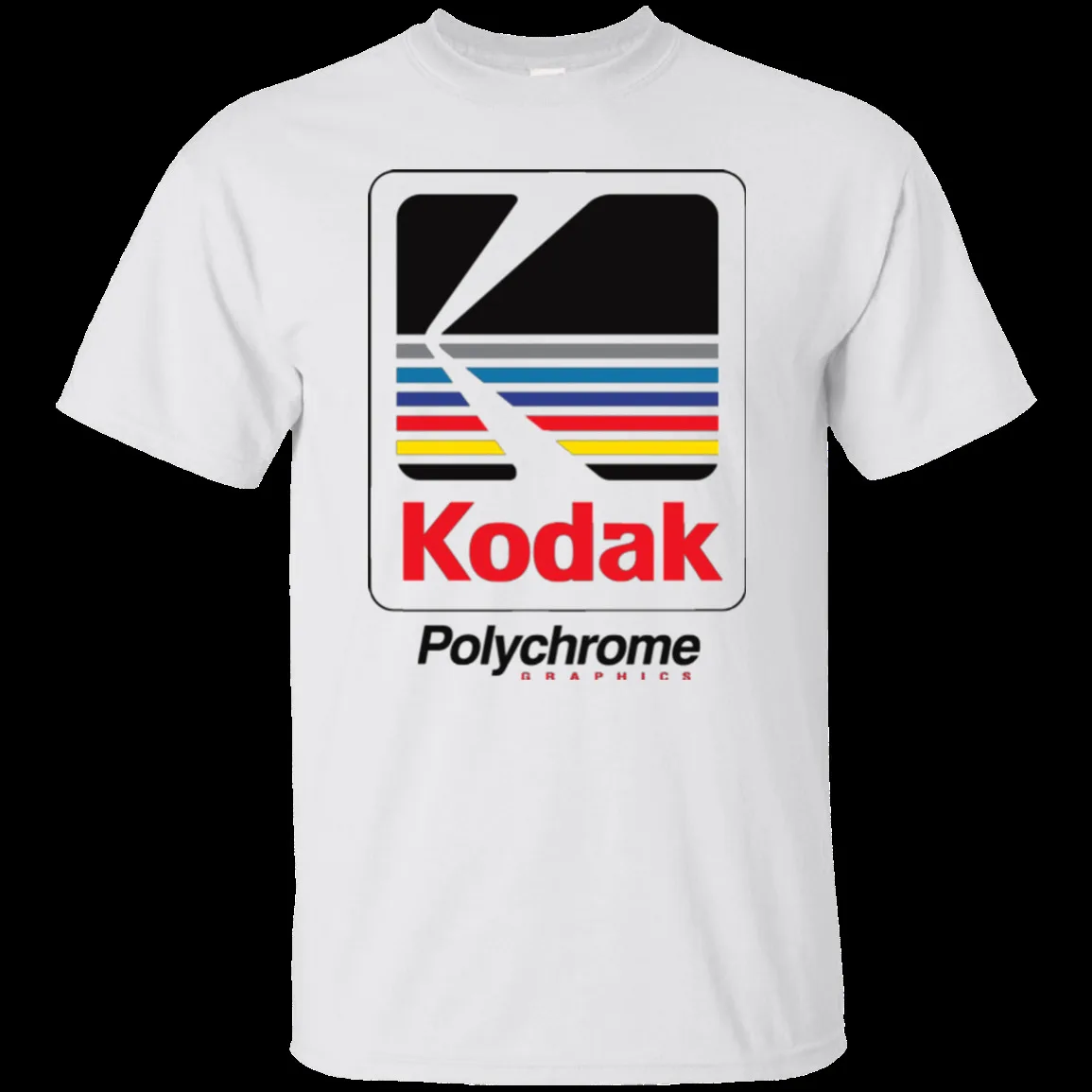 Kodak полихром графика фильм печать фотография футболка | Мужская одежда