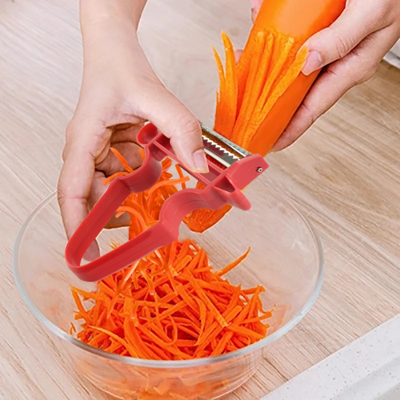 WOWCC DIY 1 шт. 3 струны ручной креативный вращающийся картофель слайсер из нержавеющей стали+ пластик скрученный картофельный ломтик резак спиральные инструменты