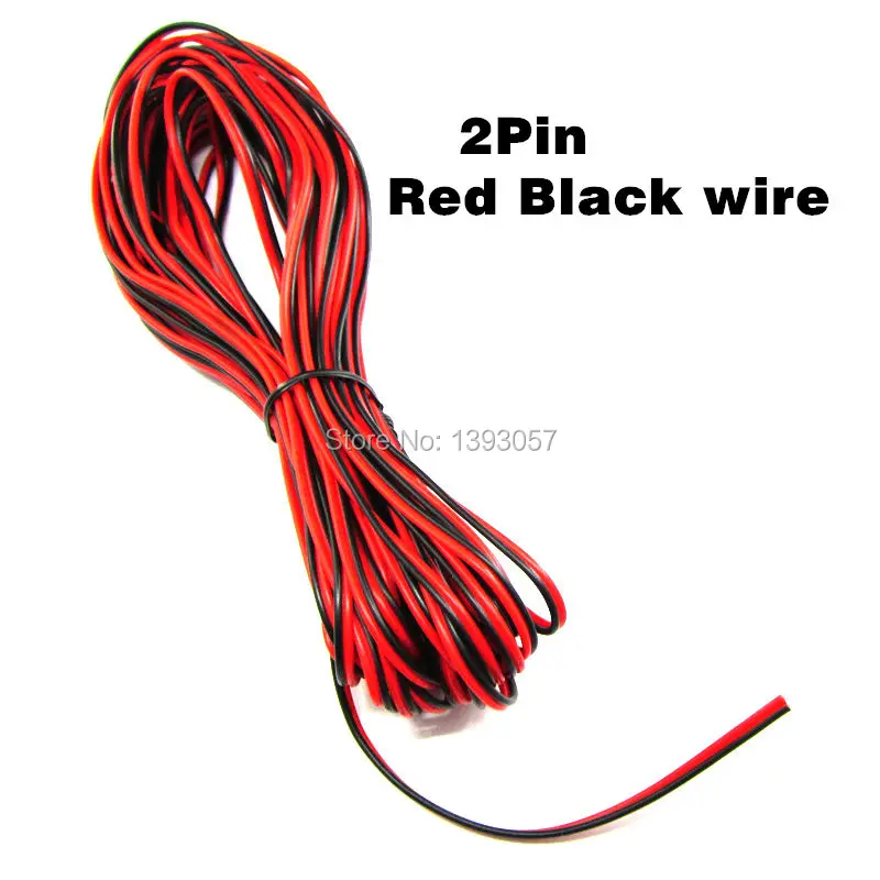20 метров 18AWG 20AWG 22AWG Электрический Удлинительный провод 2Pin 3Pin 4Pin 5Pin для одного