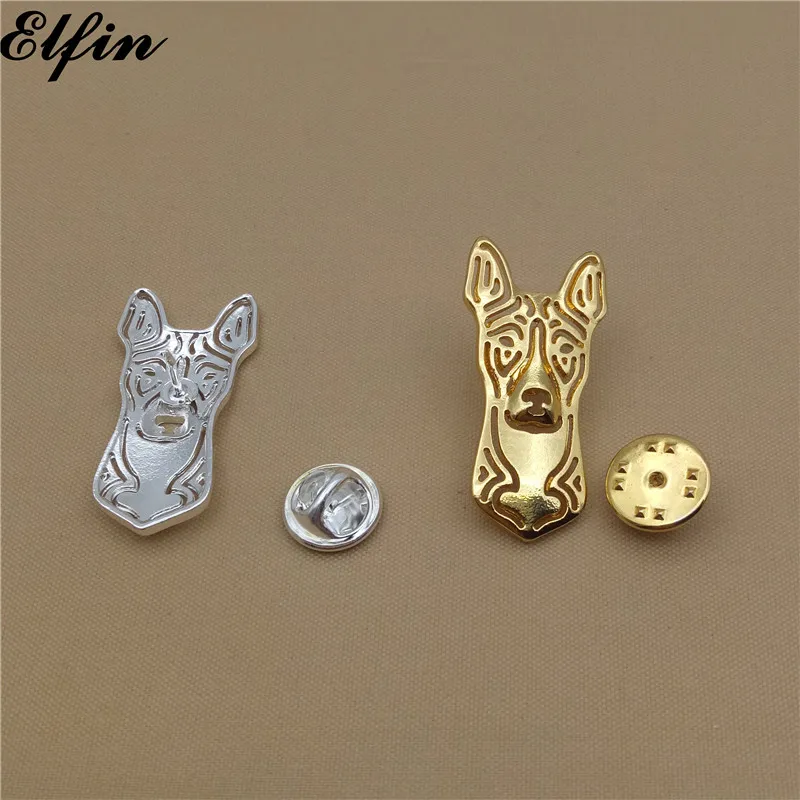 Эльфин оптом Басенджи Броши золотого цвета серебряный цвет модные броши в форме