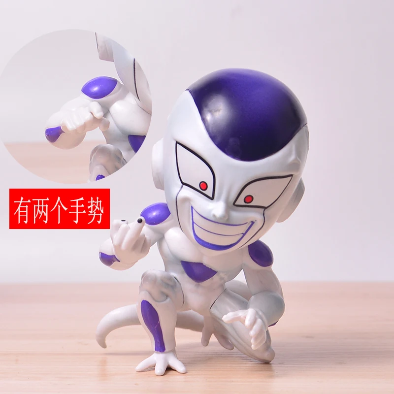 4 шт комиксов аниме Dragon Ball забавные серии Bad Boy Majin Буу ячейки Frieza средний палец