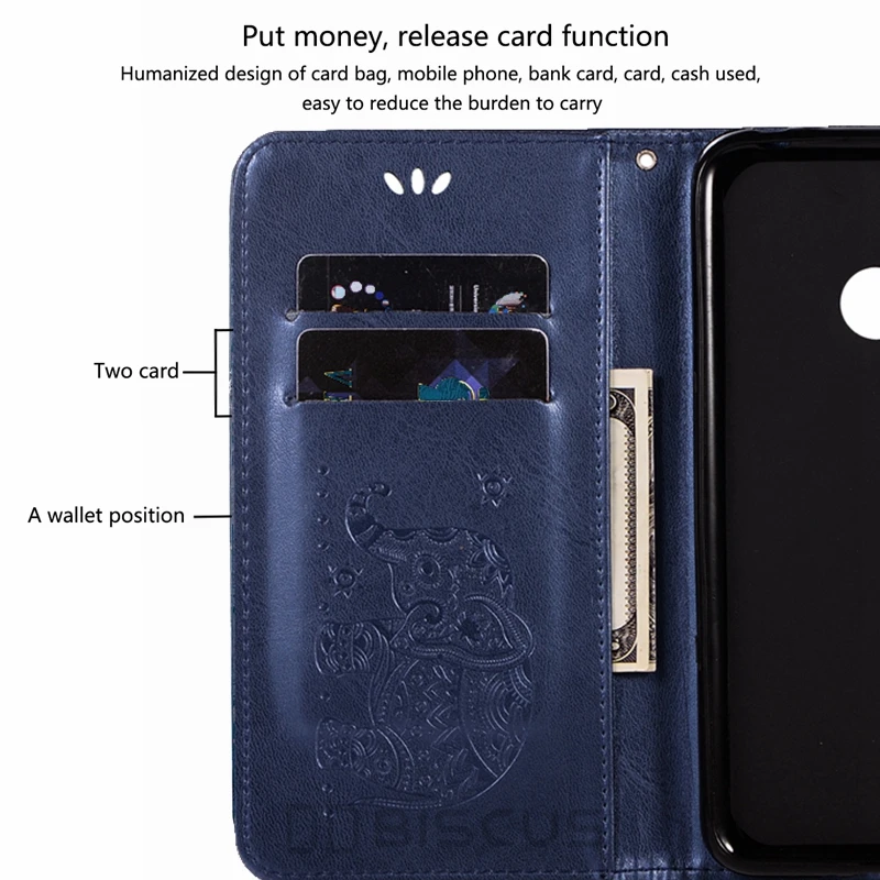 3D Слон pattern Флип Чехол Для samsung Galaxy A70 A50 A30 A20 A40 A10 M10 M20 M30 A6 A8 плюс J8 A7 Стильный чехол-портмоне из кожи