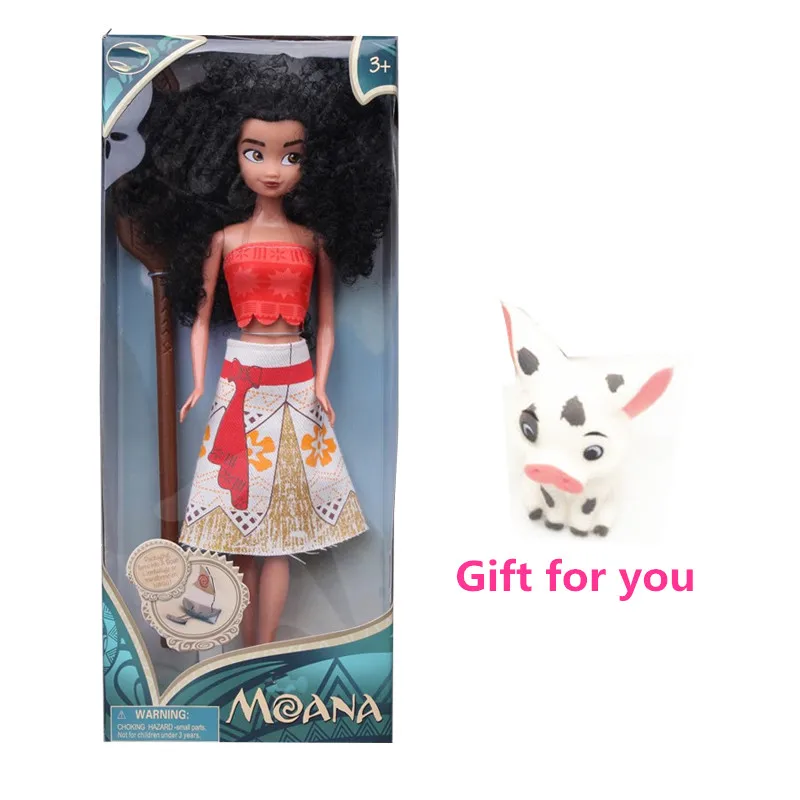 Модная девушка Kawaii принцесса Моана фигурки куклы игрушки 15 см/30 см пластиковая