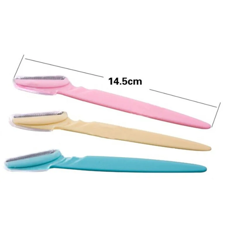 3 шт./компл. Бритва для бровей удаления волос на лице триммер острый Мини Макияж