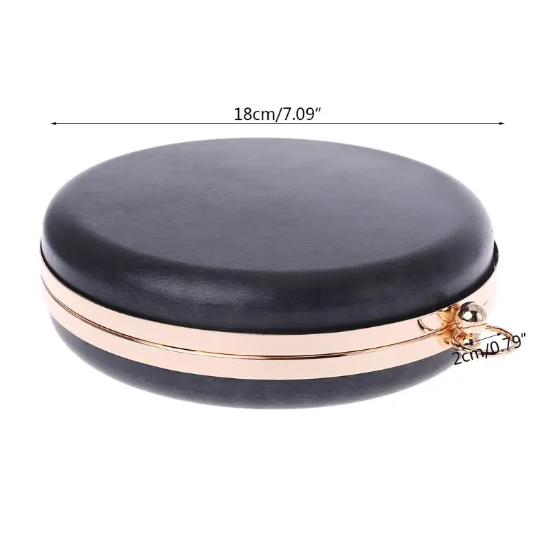 

18cm Metal Clasps Dinner Round Box Purses Frame Handles for DIY Handbags Kiss Twisted Lock Buckle Tone Bag Accessories