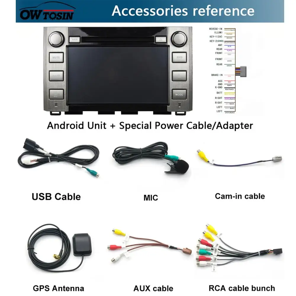 " ips 1920*1080 8 Core 4G ram+ 64G rom Android 9,0 автомобильный dvd-плеер для Toyota Sequoia Tundra DSP радио gps Parrot BT