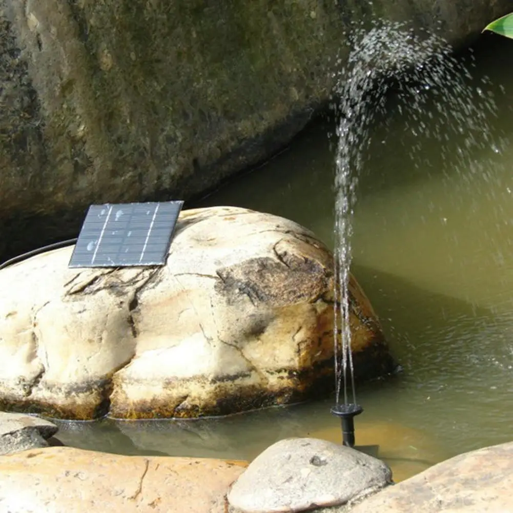 

SOLLED Solar Powered Fountain Dc Fountain Set Pump for Pond Garden Decoration
