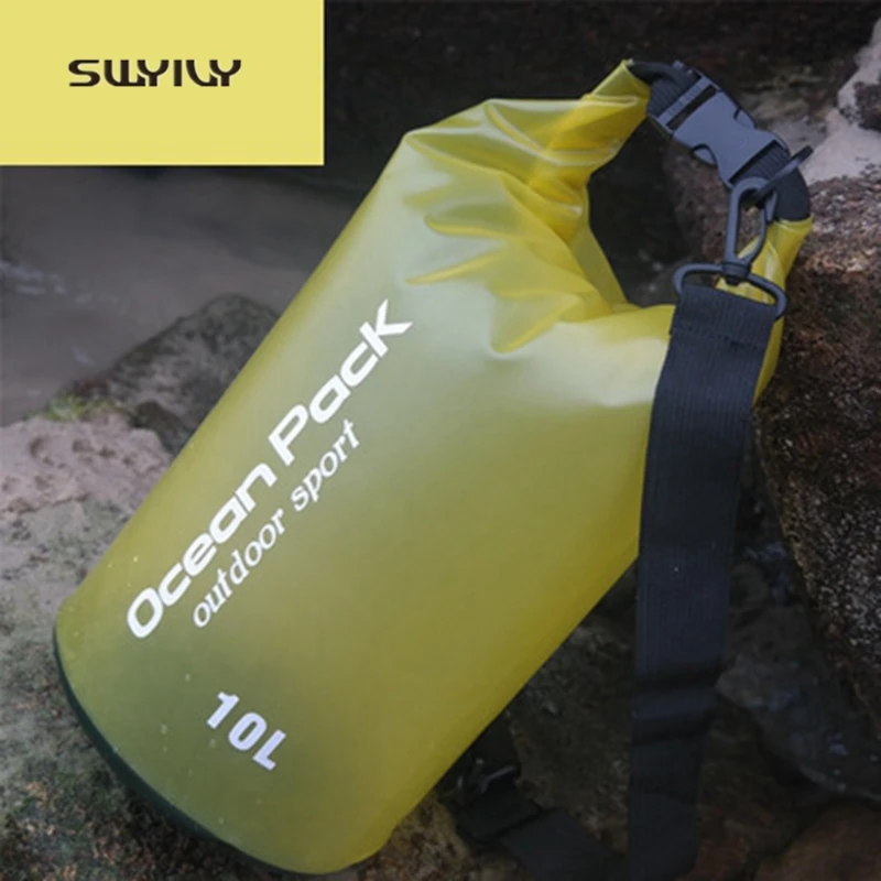 SWYIVY Spot Пляжная Сумка ПВХ Дрифтинг сплошной цвет водонепроницаемая корзина сумка